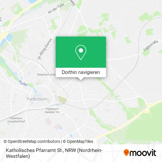 Katholisches Pfarramt St. Karte