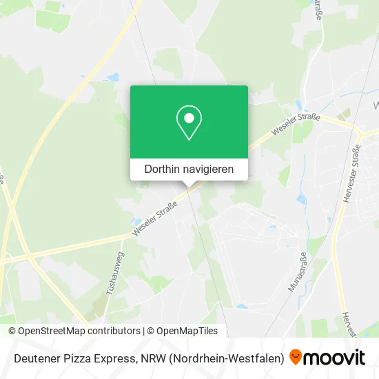 Deutener Pizza Express Karte