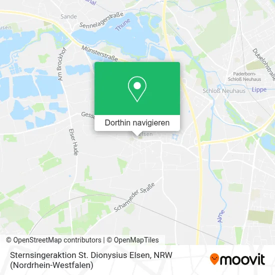 Sternsingeraktion St. Dionysius Elsen Karte