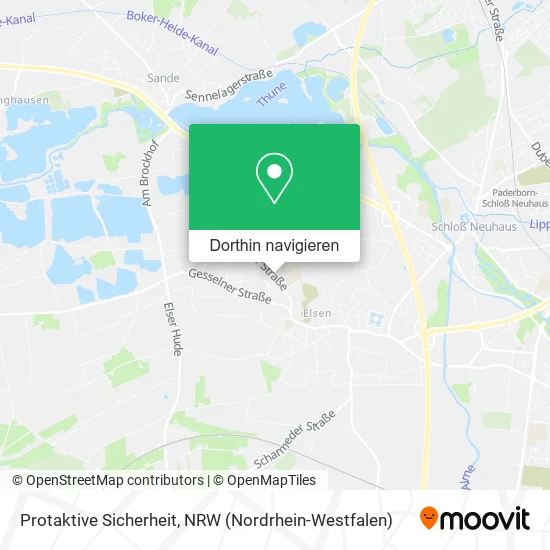 Protaktive Sicherheit Karte