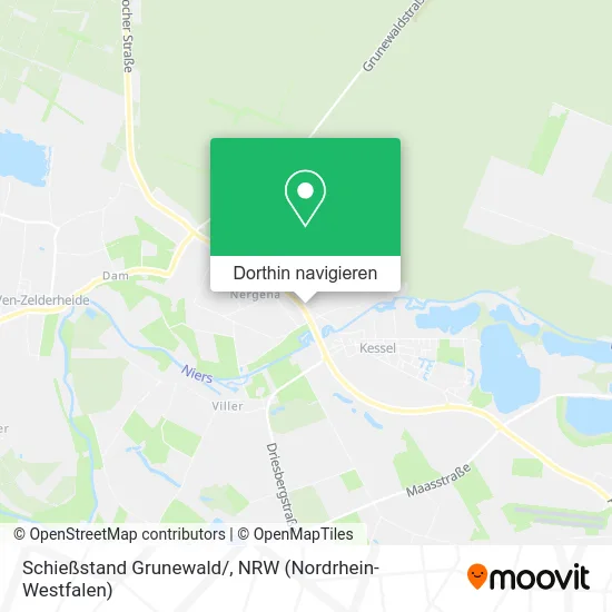 Schießstand Grunewald/ Karte