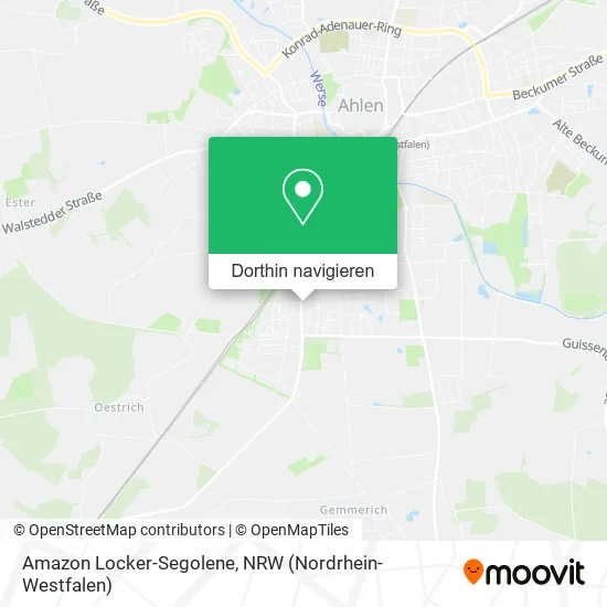 Amazon Locker-Segolene Karte