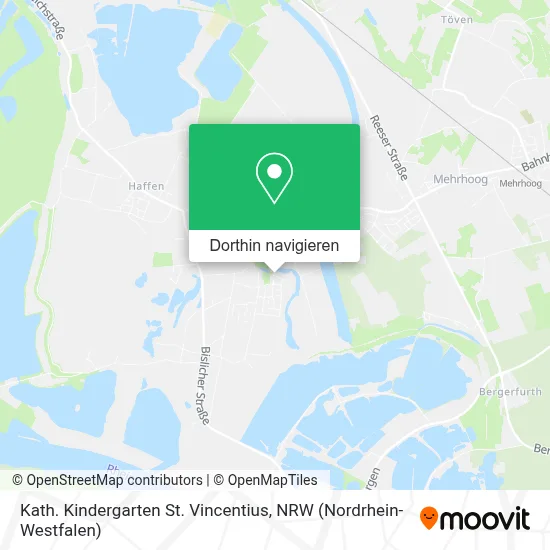 Kath. Kindergarten St. Vincentius Karte