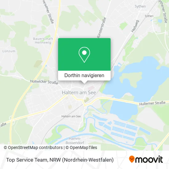 Top Service Team Karte