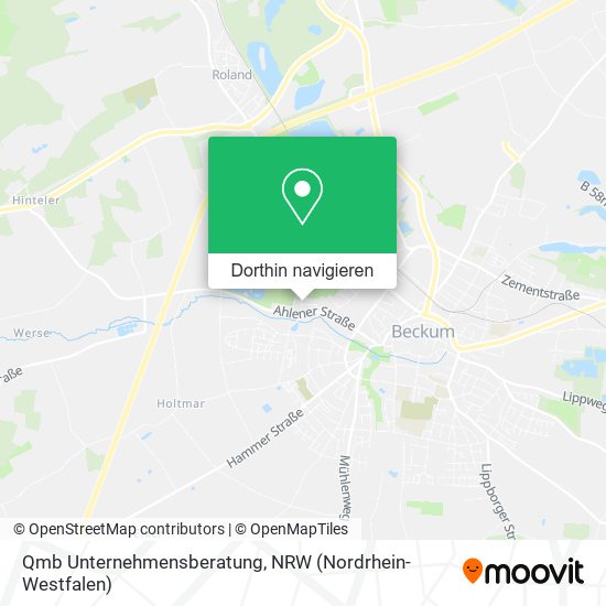 Qmb Unternehmensberatung Karte