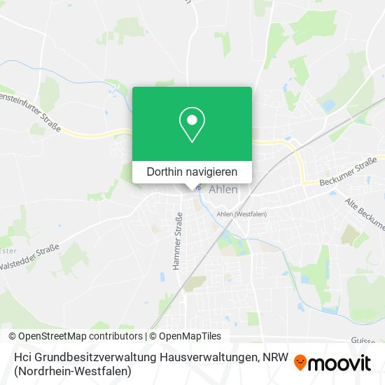 Hci Grundbesitzverwaltung Hausverwaltungen Karte