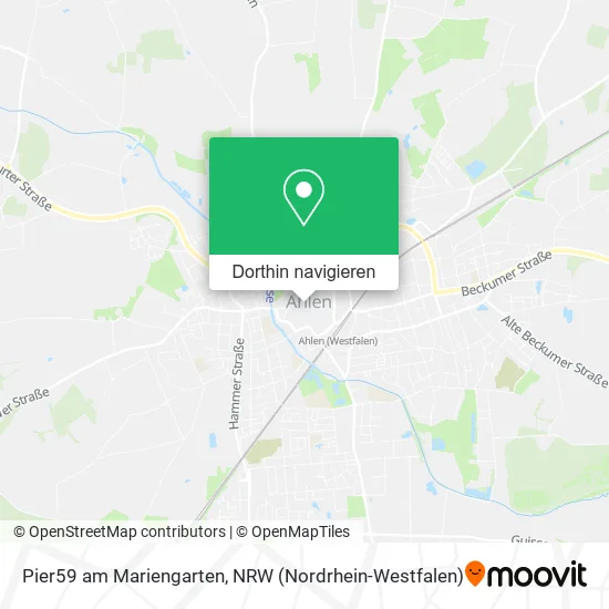 Pier59 am Mariengarten Karte