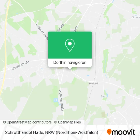 Schrotthandel Häde Karte