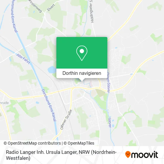 Radio Langer Inh. Ursula Langer Karte