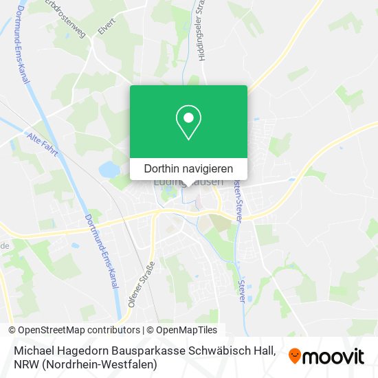 Michael Hagedorn Bausparkasse Schwäbisch Hall Karte