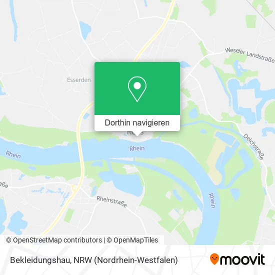 Bekleidungshau Karte