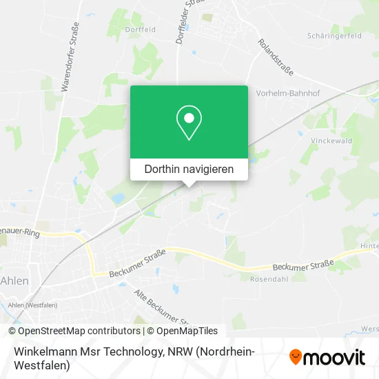 Winkelmann Msr Technology Karte