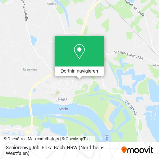 Seniorenwg Inh. Erika Bach Karte