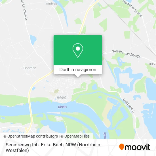 Seniorenwg Inh. Erika Bach Karte