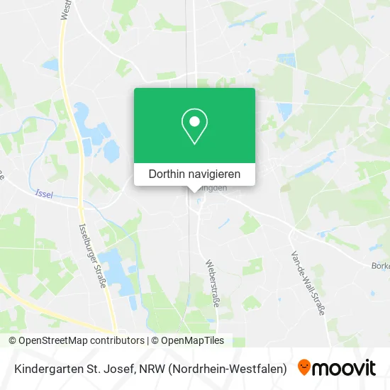 Kindergarten St. Josef Karte