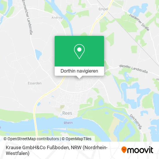 Krause GmbH&Co Fußboden Karte