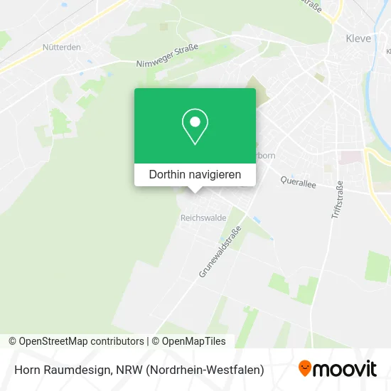 Horn Raumdesign Karte