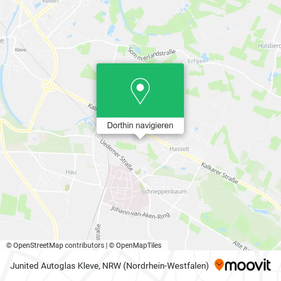 Junited Autoglas Kleve Karte