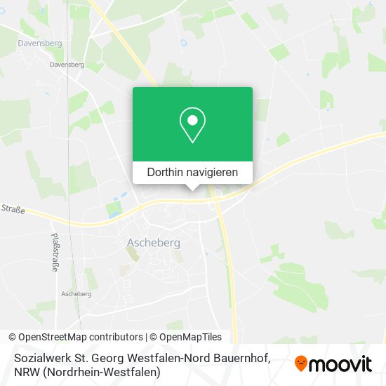 Sozialwerk St. Georg Westfalen-Nord Bauernhof Karte