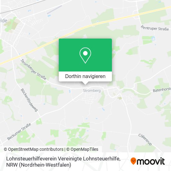Lohnsteuerhilfeverein Vereinigte Lohnsteuerhilfe Karte