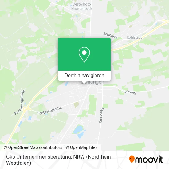 Gks Unternehmensberatung Karte