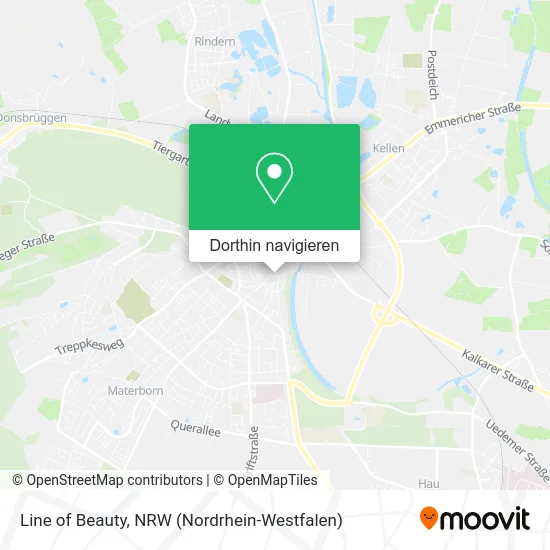 Line of Beauty Karte