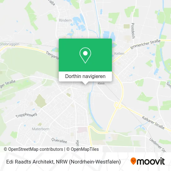 Edi Raadts Architekt Karte