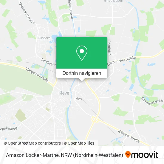 Amazon Locker-Marthe Karte