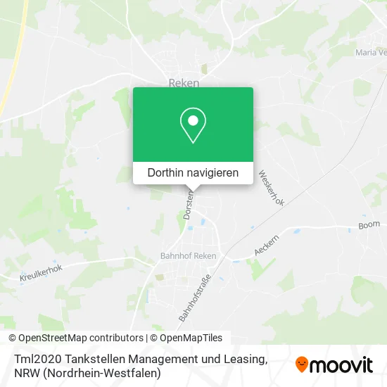 Tml2020 Tankstellen Management und Leasing Karte