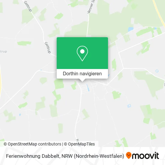 Ferienwohnung Dabbelt Karte