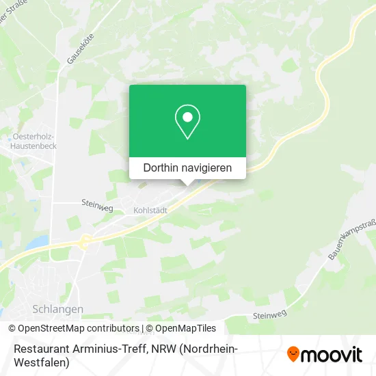 Restaurant Arminius-Treff Karte