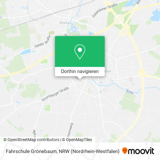 Fahrschule Grönebaum Karte
