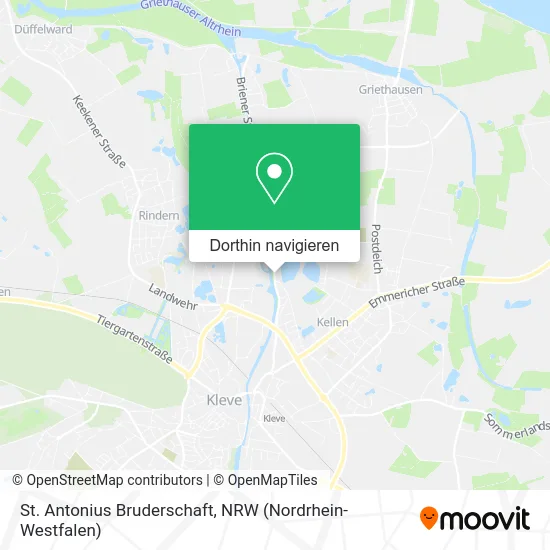 St. Antonius Bruderschaft Karte