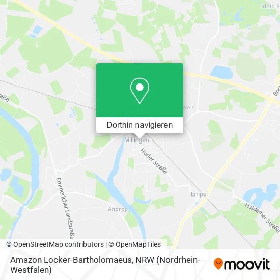 Amazon Locker-Bartholomaeus Karte