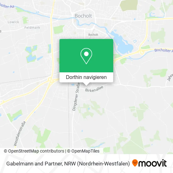 Gabelmann and Partner Karte