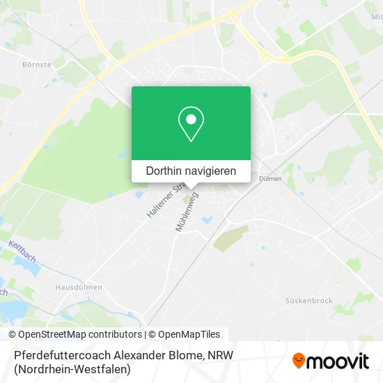 Pferdefuttercoach Alexander Blome Karte