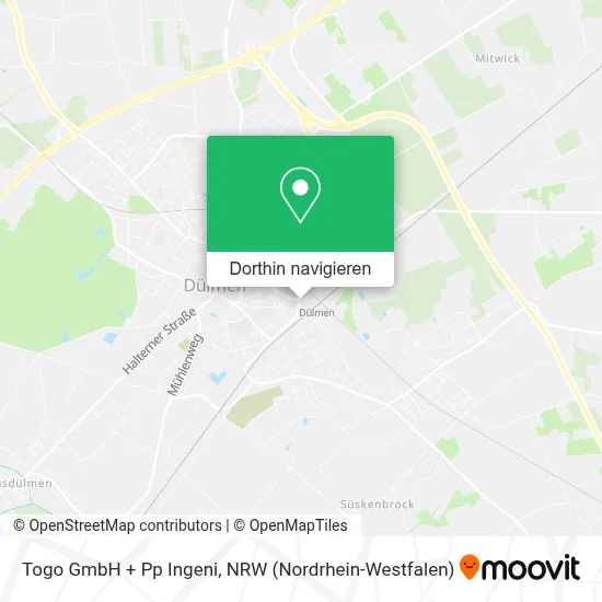 Togo GmbH + Pp Ingeni Karte