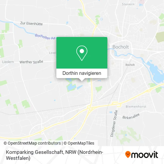 Komparking Gesellschaft Karte