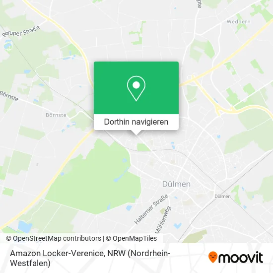 Amazon Locker-Verenice Karte