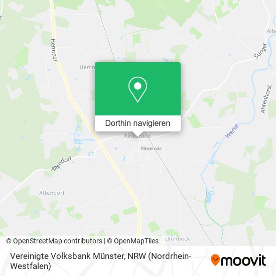 Vereinigte Volksbank Münster Karte