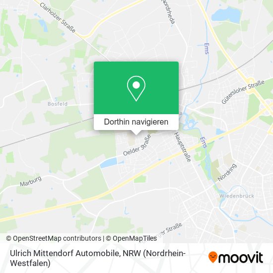 Ulrich Mittendorf Automobile Karte