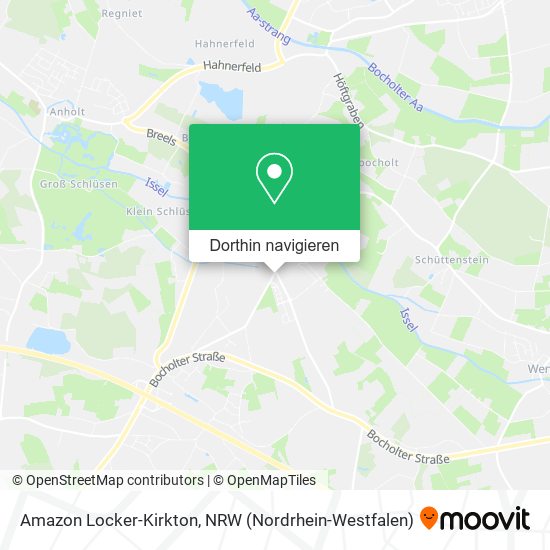 Amazon Locker-Kirkton Karte