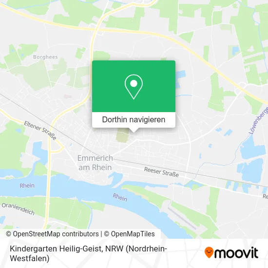 Kindergarten Heilig-Geist Karte