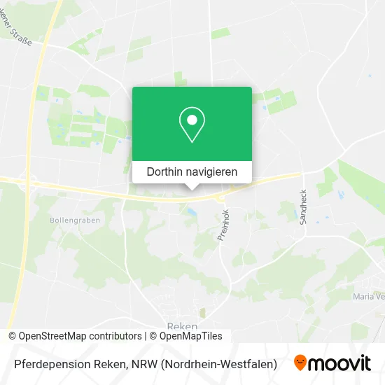 Pferdepension Reken Karte