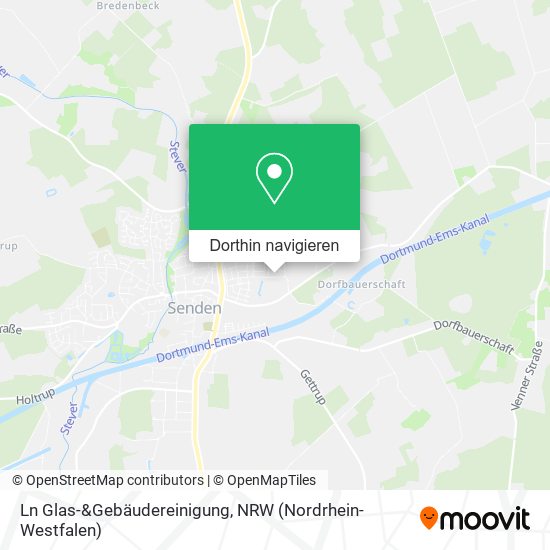 Ln Glas-&Gebäudereinigung Karte