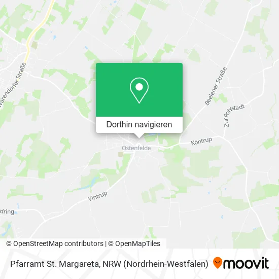 Pfarramt St. Margareta Karte