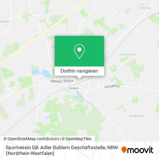 Sportverein Djk Adler Buldern Geschäftsstelle Karte