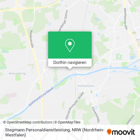 Stegmann Personaldienstleistung Karte