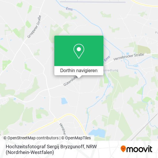 Hochzeitsfotograf Sergij Bryzgunoff Karte