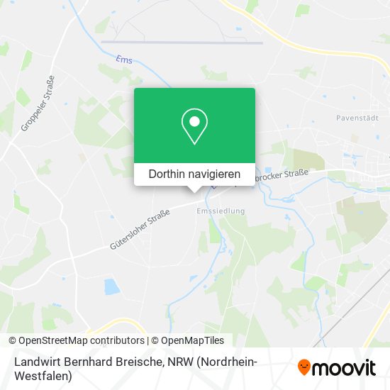 Landwirt Bernhard Breische Karte